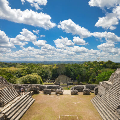 Caracol, the largest Mayan ruin site in Belize