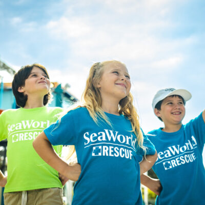 Rescue Jr. kids at SeaWorld San Diego